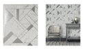 Advantage 20.5" x 369" Gulliver Marble Geometric Wallpaper